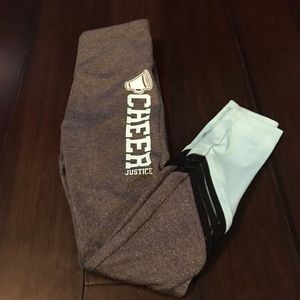 Girls Cheer Leggings